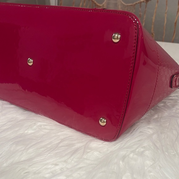 Gucci Microguccisima Patent Leather Dome - Picture 7 of 12